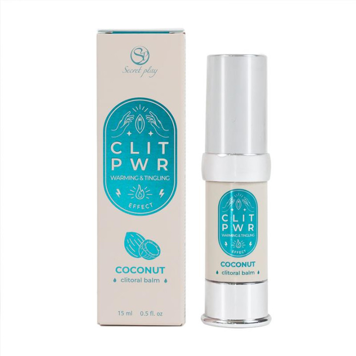 Clit Pwr Bálsamo de Clítoris Coco 15 ml de Secret Play | VibraZon
