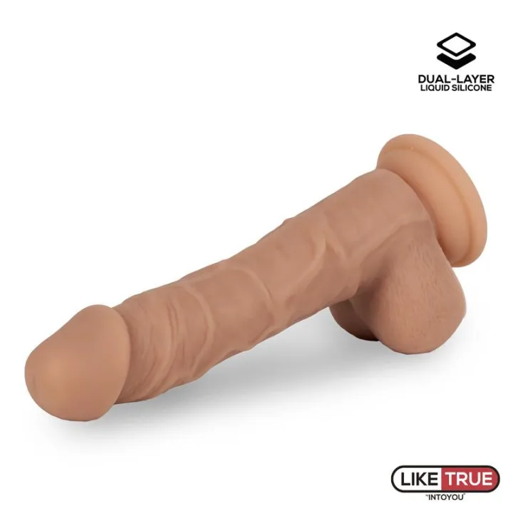 Dildo Realista Silicona Líquida Dual Layer 8 de Liketrue