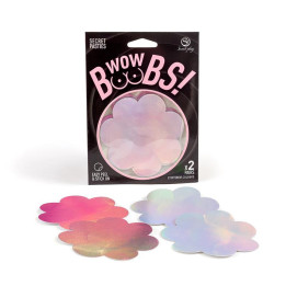 Wow Boobs! Pezoneras Flores Holográficos de Secret Play | VibraZon