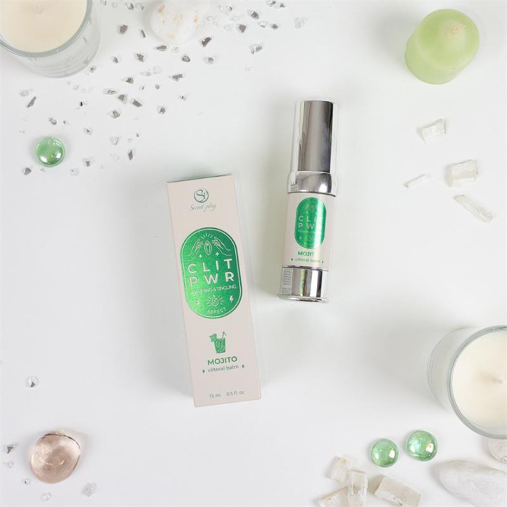 Clit Pwr Bálsamo de Clítoris Mojito 15 ml de Secret Play | VibraZon