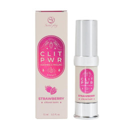 Clit Pwr Bálsamo de Clítoris Fresa 15 ml de Secret Play | VibraZon