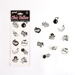 Set de 10 Tattoos Temporales Spicy Collection de Secret Play | VibraZon