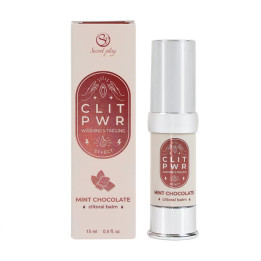 Clit Pwr Bálsamo de Clítoris Menta Chocolate 15 ml de Secret Play | VibraZon