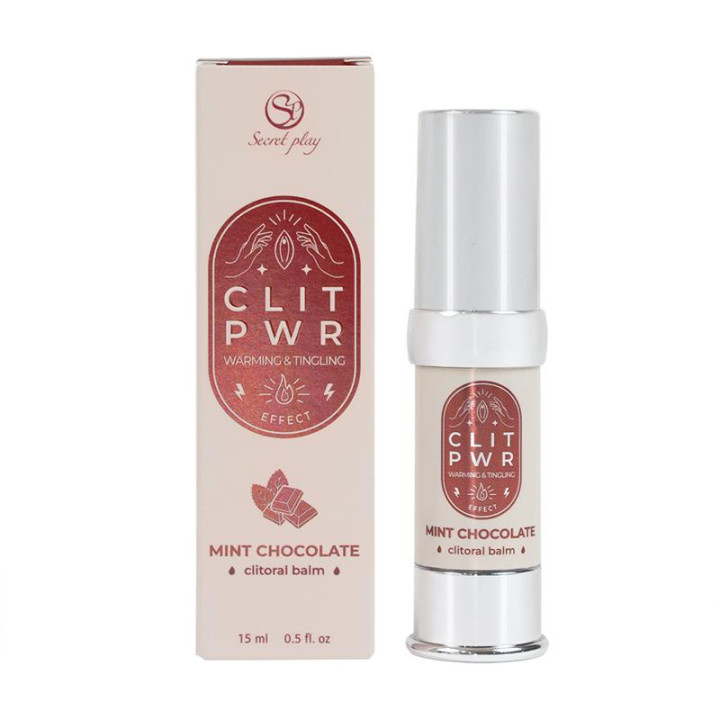 Clit Pwr Bálsamo de Clítoris Menta Chocolate 15 ml de Secret Play | VibraZon