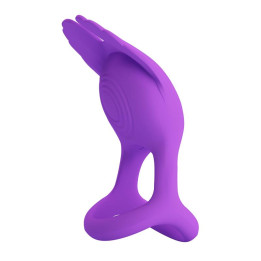 Silas Anillo para el Pene Púrpura de Prettylove | VibraZon