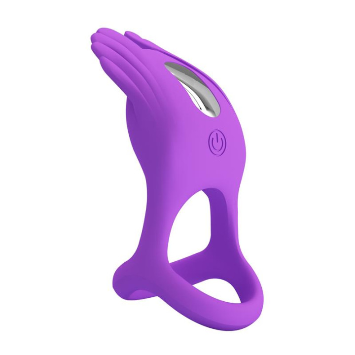 Silas Anillo para el Pene Púrpura de Prettylove | VibraZon