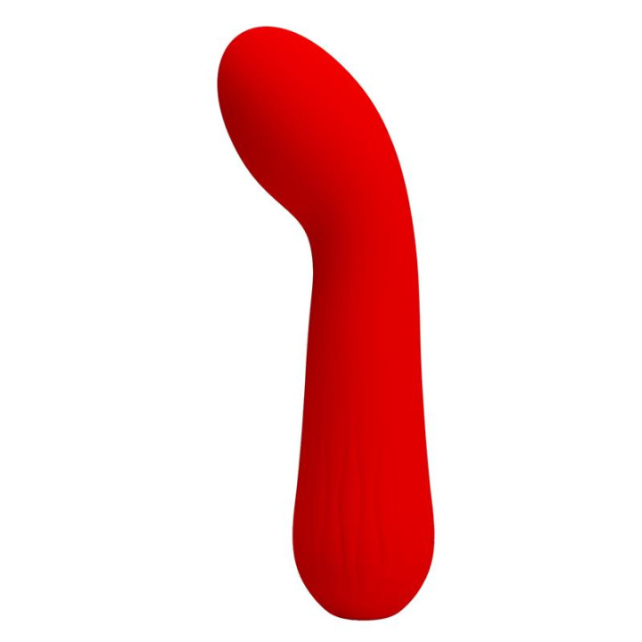Faun Vibrador Rojo de Prettylove | VibraZon