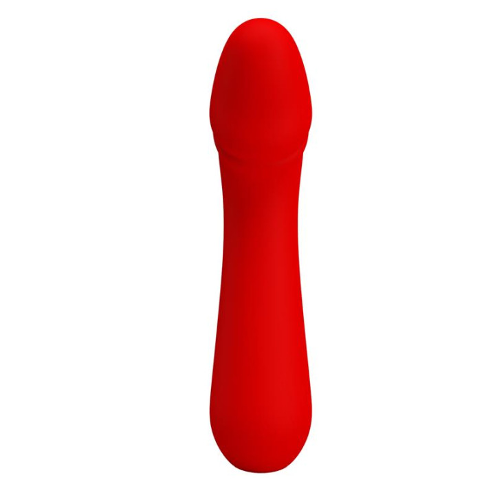 Cetus Vibrador Rojo de Prettylove | VibraZon