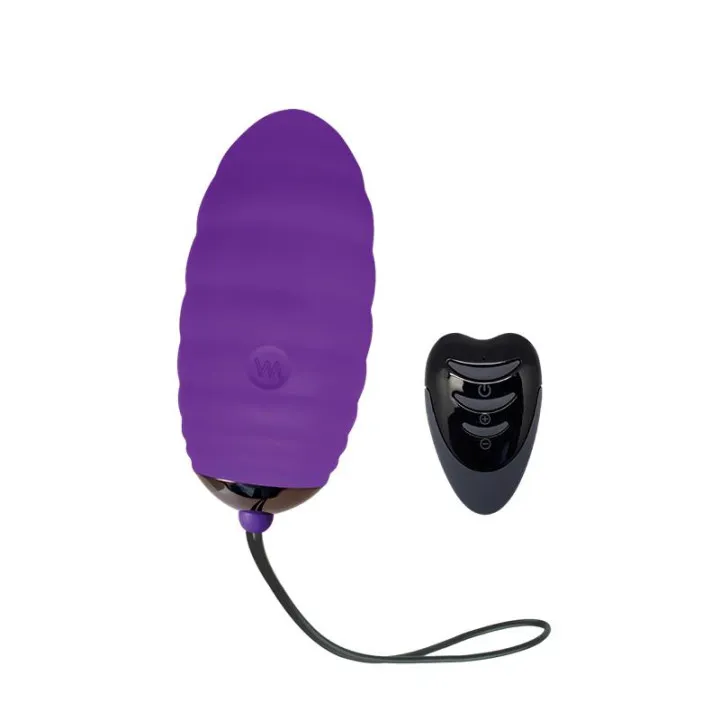 Huevo Vibrador Ocean Breeze 2.0 con Control Remoto Púrpura de Adrien Lastic