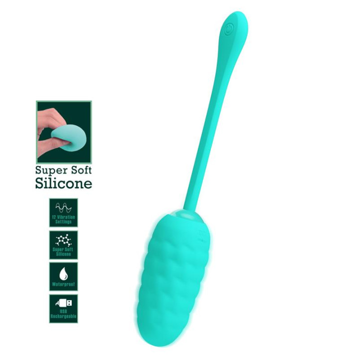 Marina Huevo Vibrador Verde de Prettylove | VibraZon