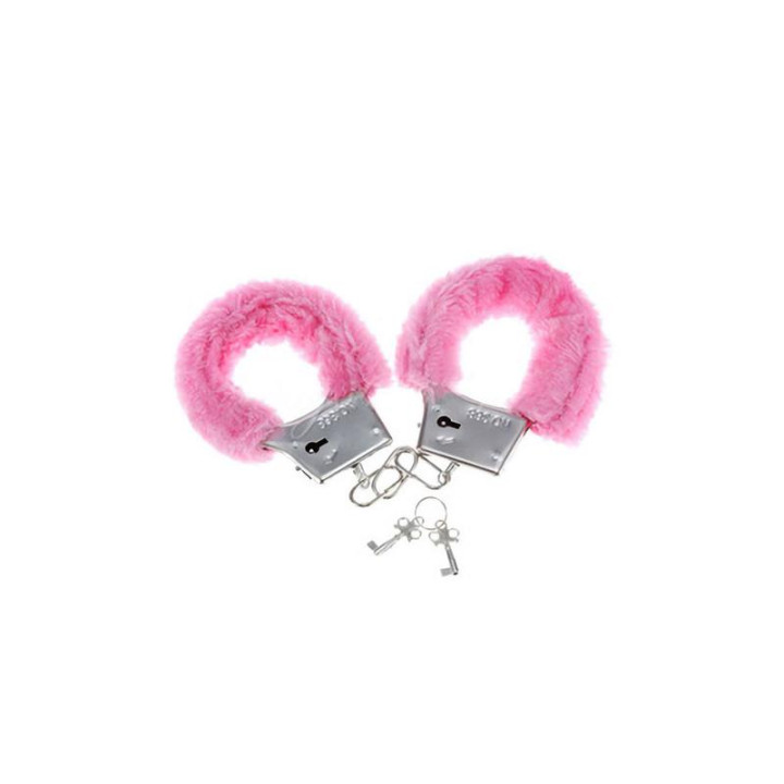Esposas para Muñeca Forradas de Peluche Rosa de Diverty Sex | VibraZon