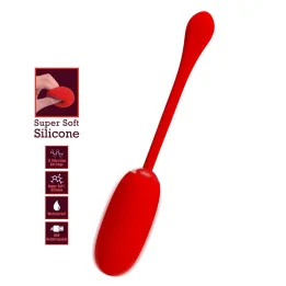 Julius Huevo Vibrador Rojo de Prettylove