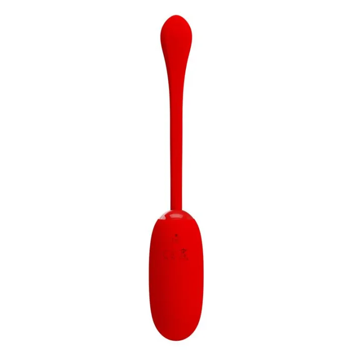 Julius Huevo Vibrador Rojo de Prettylove