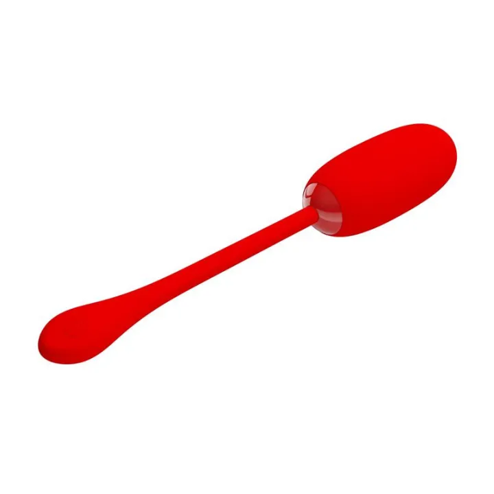 Julius Huevo Vibrador Rojo de Prettylove