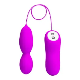 Vega Huevo Vibrador con Rotación de Prettylove