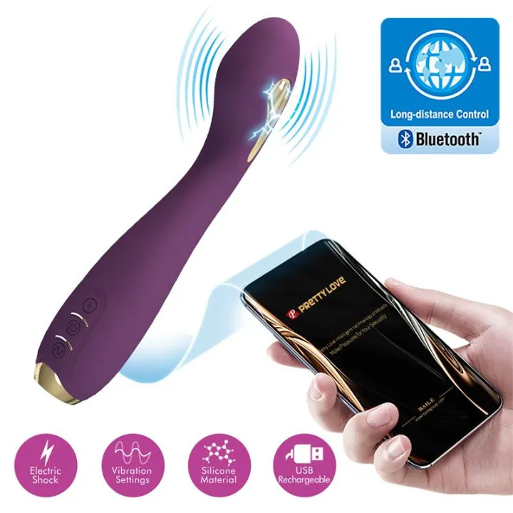 Hector Vibrador con Electroshock y APP de Prettylove