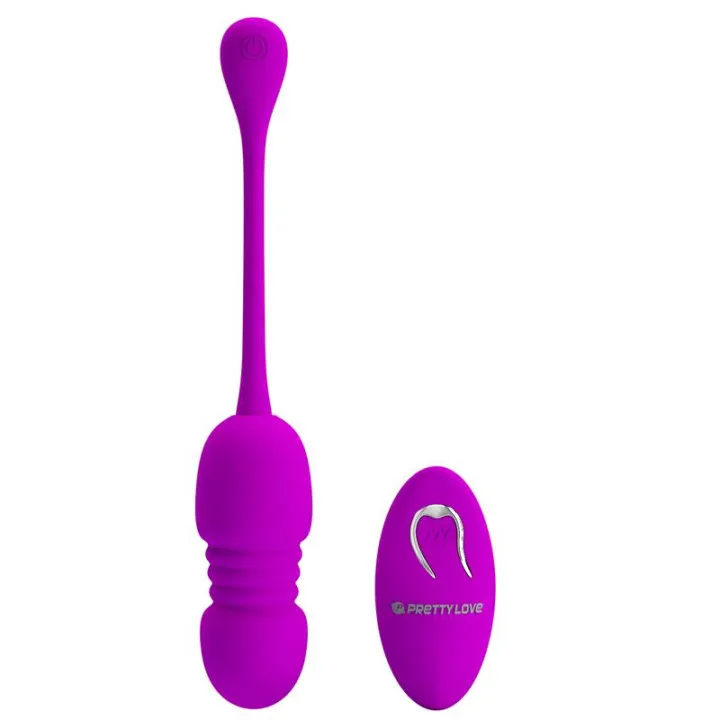 Callieri Huevo Vibrador con Thrusting y Control Remoto de Prettylove