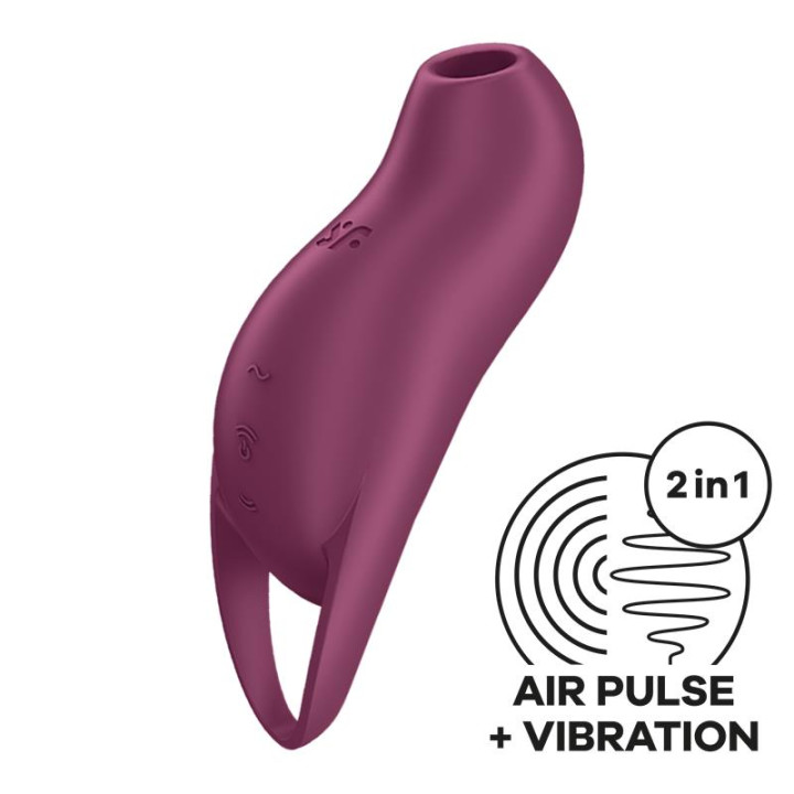 Pocket Pro 1 Rojo de Satisfyer | VibraZon