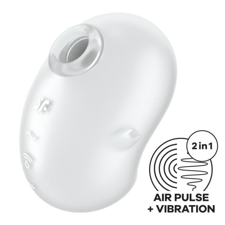 Cutie Ghost Transparente de Satisfyer | VibraZon