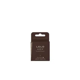 HEX RESPECT XL Preservativos 3 Pack de Lelo