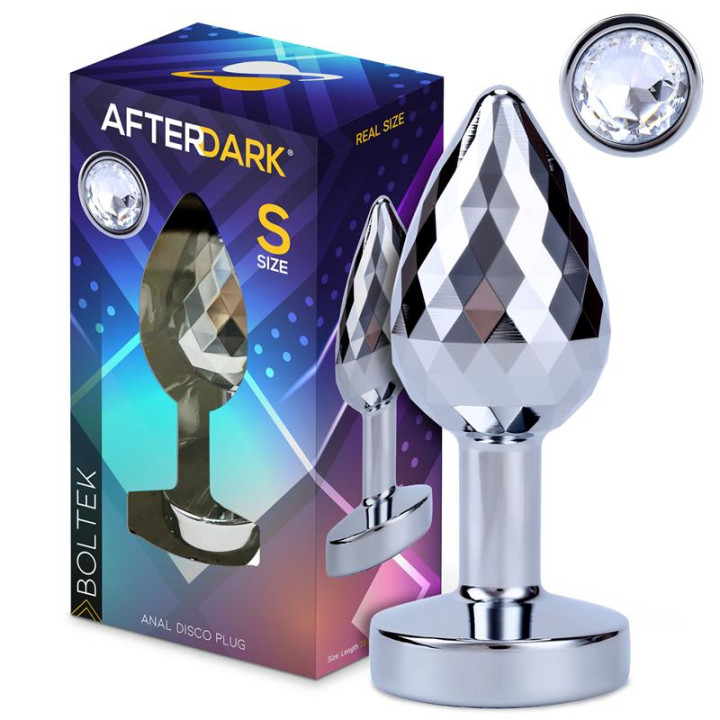Boltek Plug Anal Disco Talla S de Afterdark | VibraZon