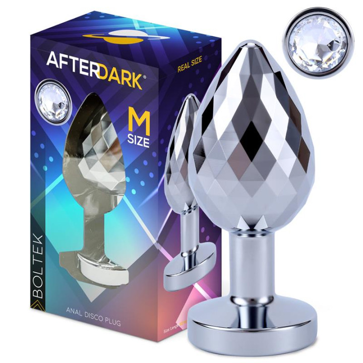 Boltek Plug Anal Disco Talla M de Afterdark | VibraZon