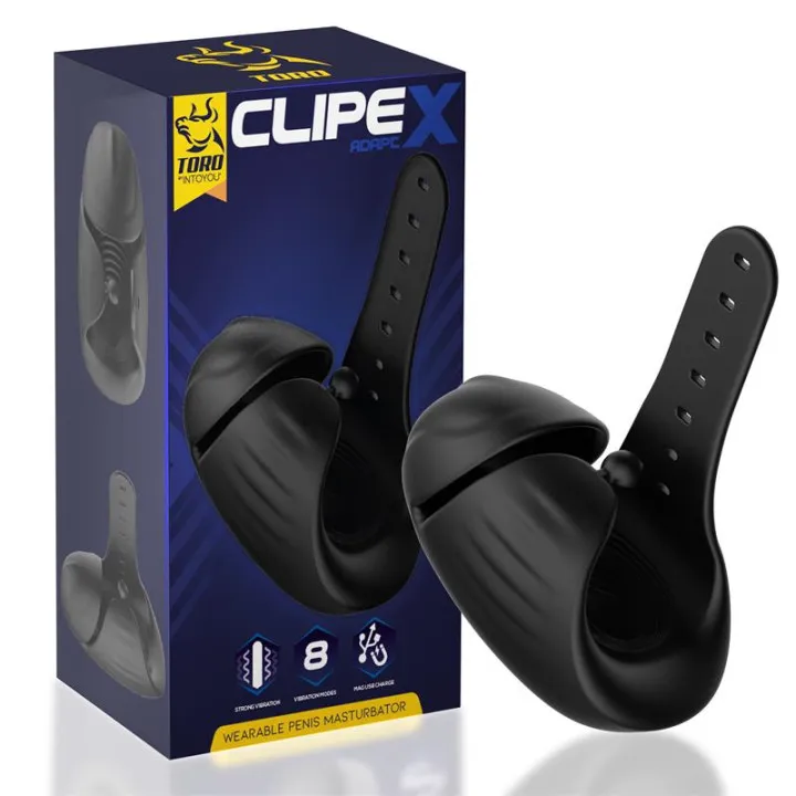 Clipex Masturbador Masculino Ajustable con Sistema de Clip Silicona Premium USB Magnético de Minothor