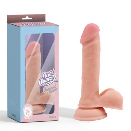 Undressed Debater Dildo Realista Silicona Líquida Dual Density 19.2 cm de Chisa | VibraZon