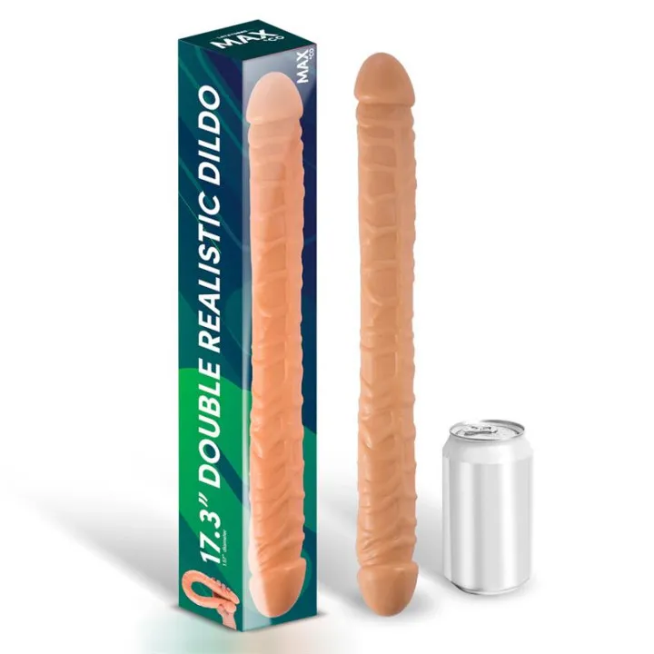 Trent Dildo Doble Realista Natural 17,3 - 44 cm de Max & Co