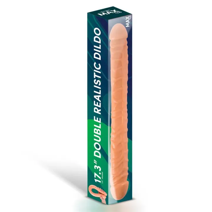 Trent Dildo Doble Realista Natural 17,3 - 44 cm de Max & Co