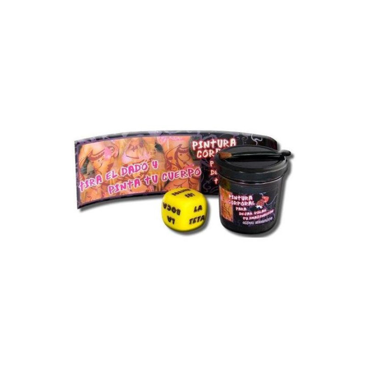 Pintura Chocolate + Pincel y Dado Posturas de Diverty Sex | VibraZon