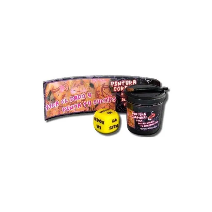 Pintura Chocolate + Pincel y Dado Posturas de Diverty Sex