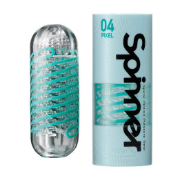 Masturbador Masculino Spinner 04 Pixel de Tenga | VibraZon