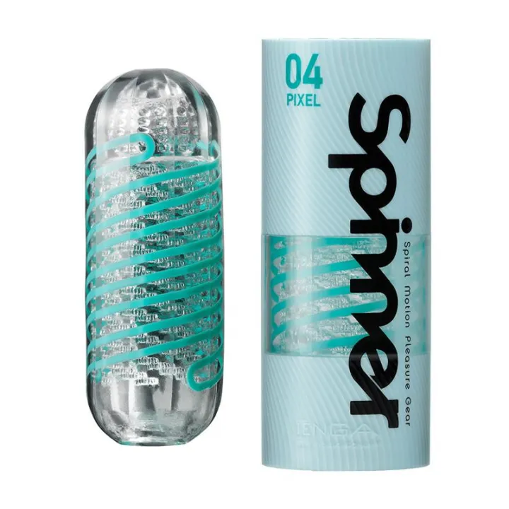 Masturbador Masculino Spinner 04 Pixel de Tenga