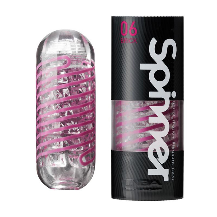 Masturbador Masculino Spinner 06 Brick de Tenga | VibraZon