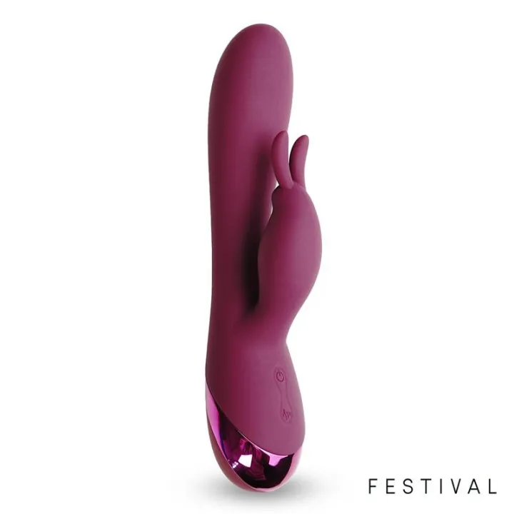 Brole Vibrador USB Rojo de Festival