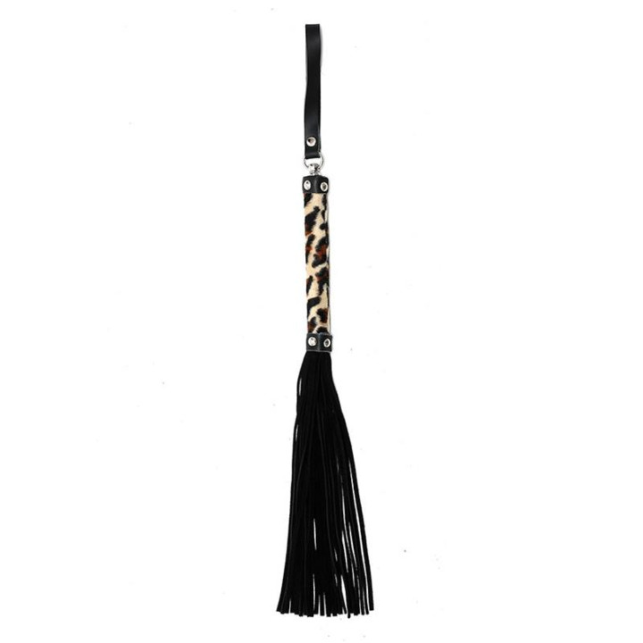 Flogger Leopardo 35 cm de Bondage Play | VibraZon