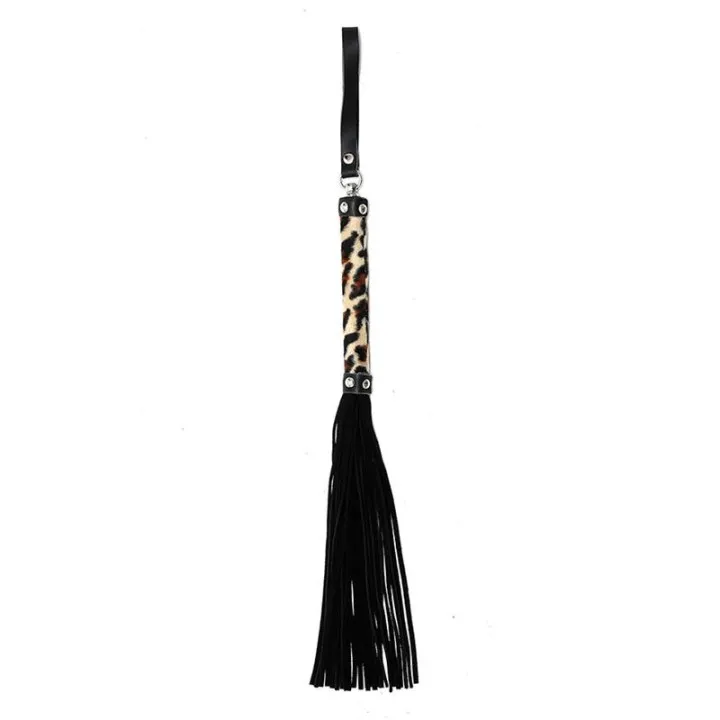 Flogger Leopardo 35 cm de Bondage Play