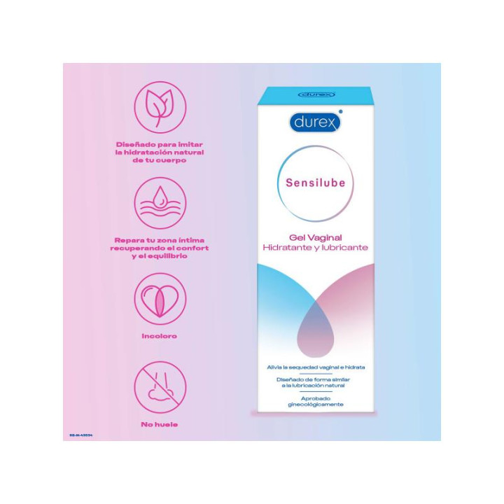 Lubricante Sensilube 40 ml de Durex | VibraZon