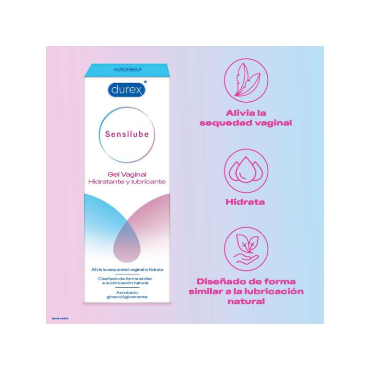 Lubricante Sensilube 40 ml de Durex | VibraZon