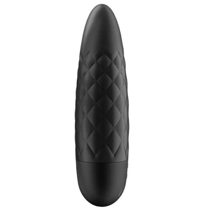 Ultra Power Bullet 5 Bala Vibradora Negra de Satisfyer