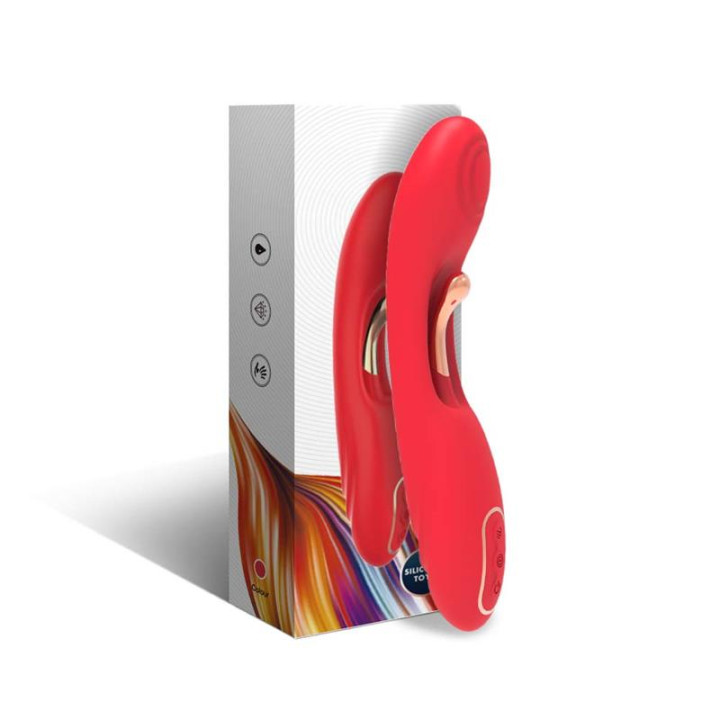 Vibrador con Tickler Punto G de Urban Sky | VibraZon