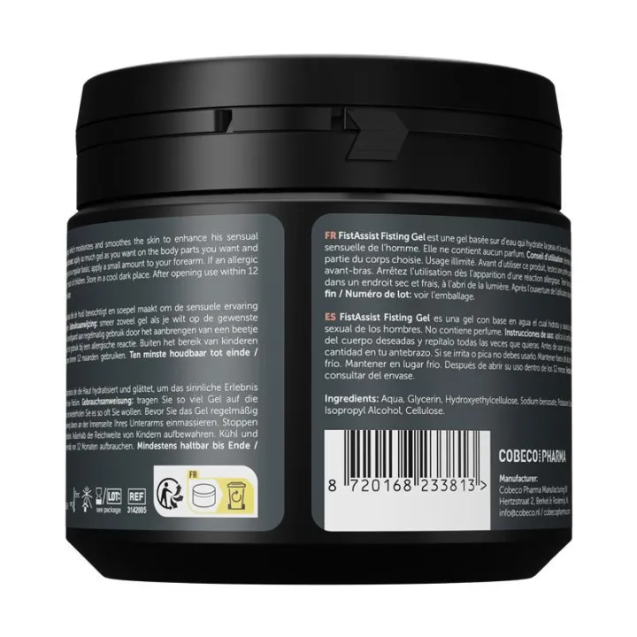 Fist Assist Fisting Gel 500 ml de Cobeco Pharma