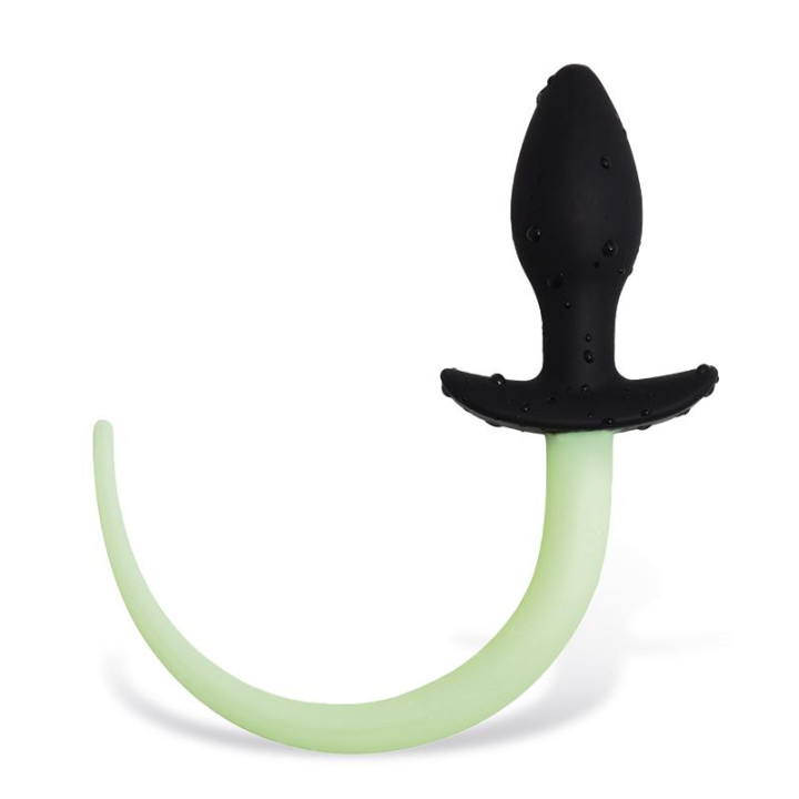 Plug Anal con Cola que Brilla en la Oscuridad de Intoyou Shining Line | VibraZon