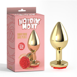 Plug Anal con Joya de Rosa Showy Rose Talla L de Chisa | VibraZon