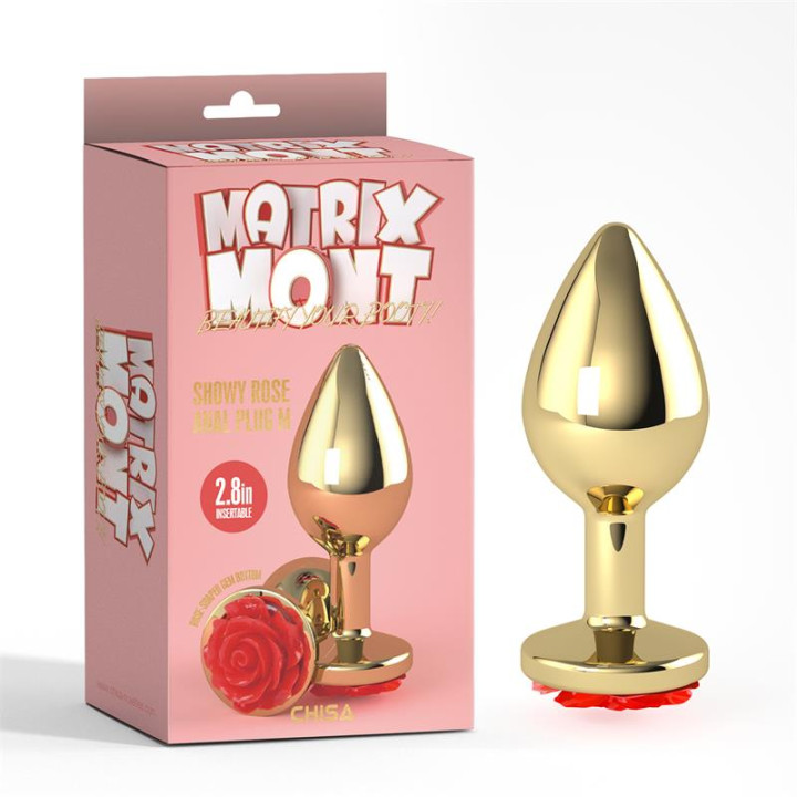 Plug Anal con Joya Showy Talla M de Chisa | VibraZon