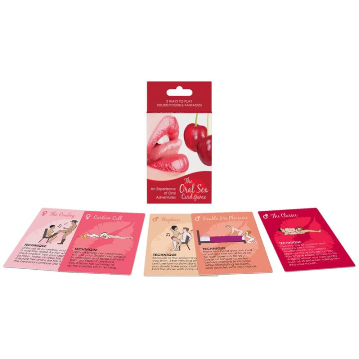 Juego de Cartas Oral Sex de Kheper Games | VibraZon