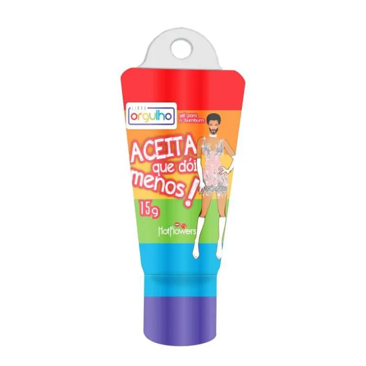 Gel Estimulante Aceita Doi LGBT 15gr de Diverty Sex
