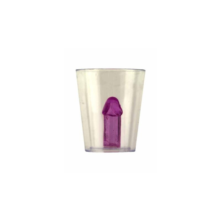 Vasos Chupito Pene 2 unidades de Diverty Sex | VibraZon