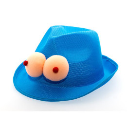 Sombrero Pechos Azul Claro de Diverty Sex | VibraZon